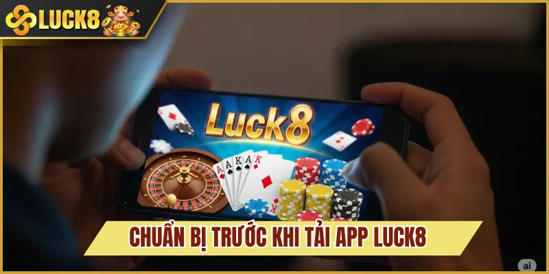 Tải App Luck8 Siêu Nhanh, Trải Nghiệm Cá Cược Mọi Không Gian 2 chuẩn bị tải app luck8