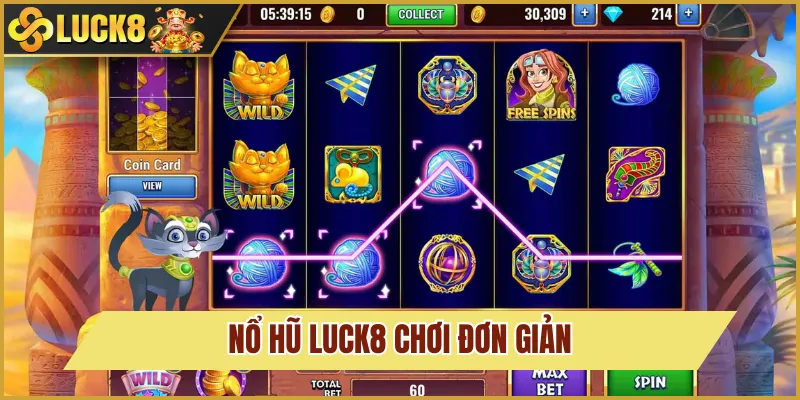 Nổ Hũ Luck8 3 Slot có cách chơi giản đơn